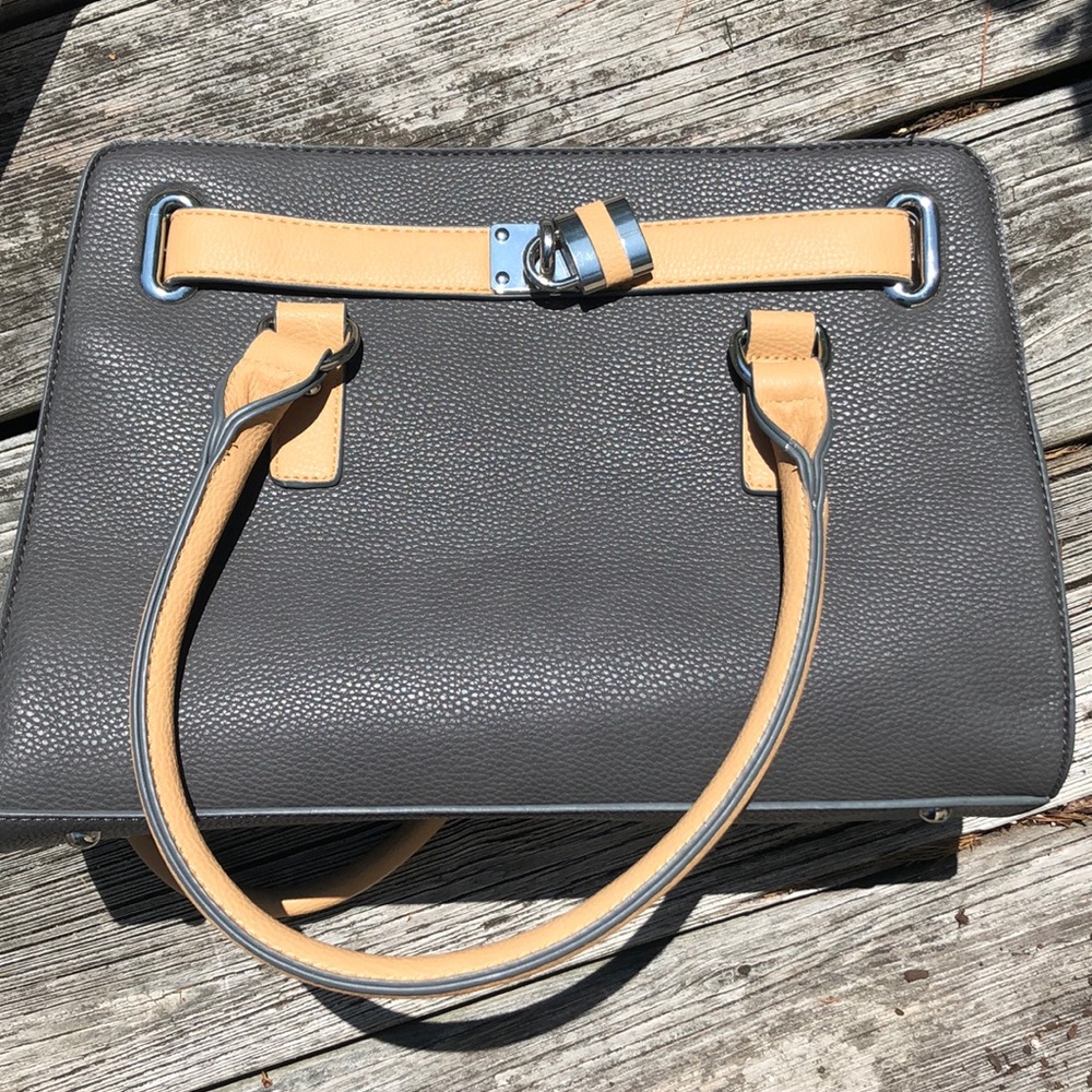 Charming Charlie Grey Purse